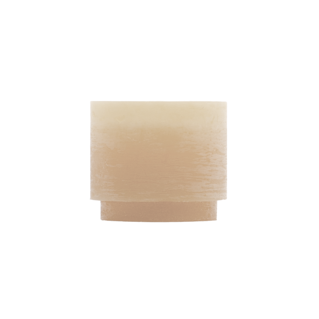 Beige kaars module van Stan Editions. Beige candle module from Stan Editions. Module bougie beige de Stan Editions.